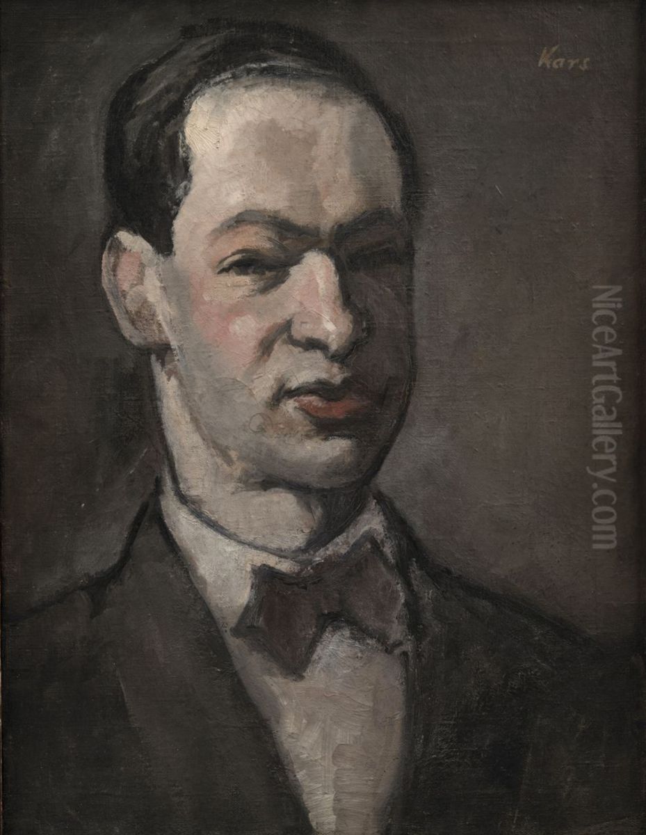 Portrait of R. Weiner Oil Painting by Georges Kars