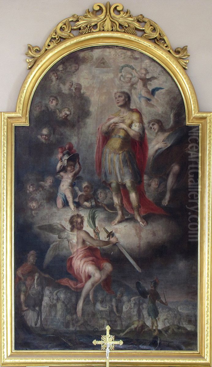 Saint Maurice Oil Painting by Simon Goser