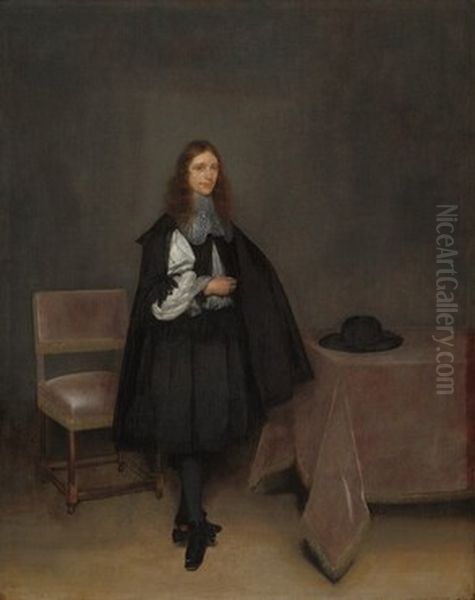 Gerhard van Suchtelen Oil Painting by Gerard Ter Borch
