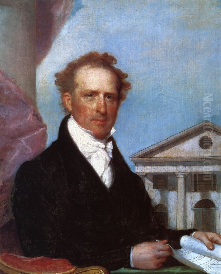 Josiah Quincy Oil Painting by Gilbert Stuart