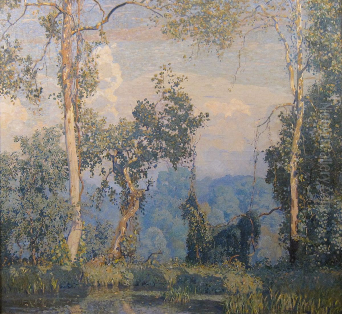 Hawk's Nest Oil Painting by Daniel Garber