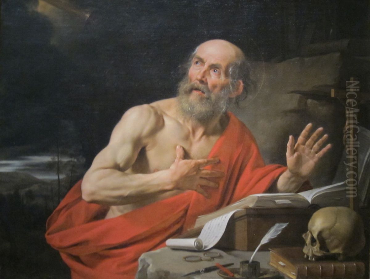 Saint Jerome Oil Painting by Philippe de Champaigne