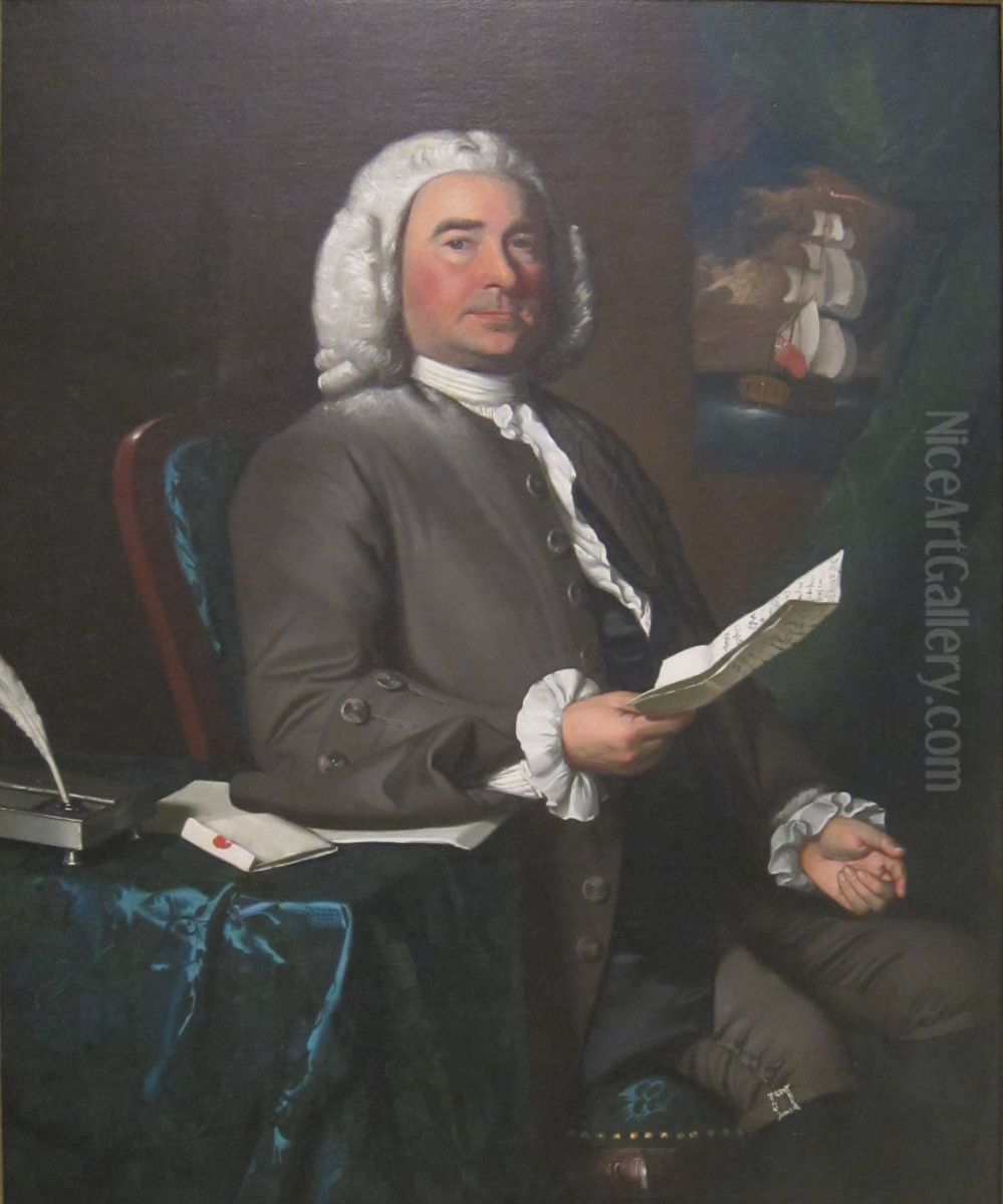 Portrait of Thomas Greene Oil Painting by John Singleton Copley