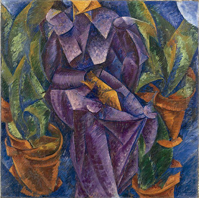 Costruzione spiralica Oil Painting by Umberto Boccioni