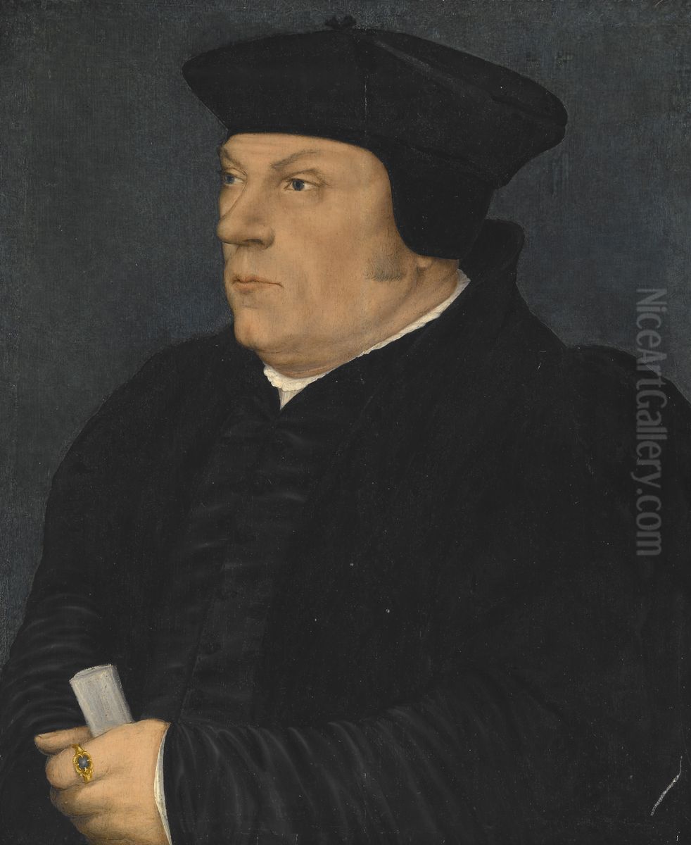 Portrait of Lord Chancellor Thomas Cromwell Oil Painting by Hans Holbein the Younger