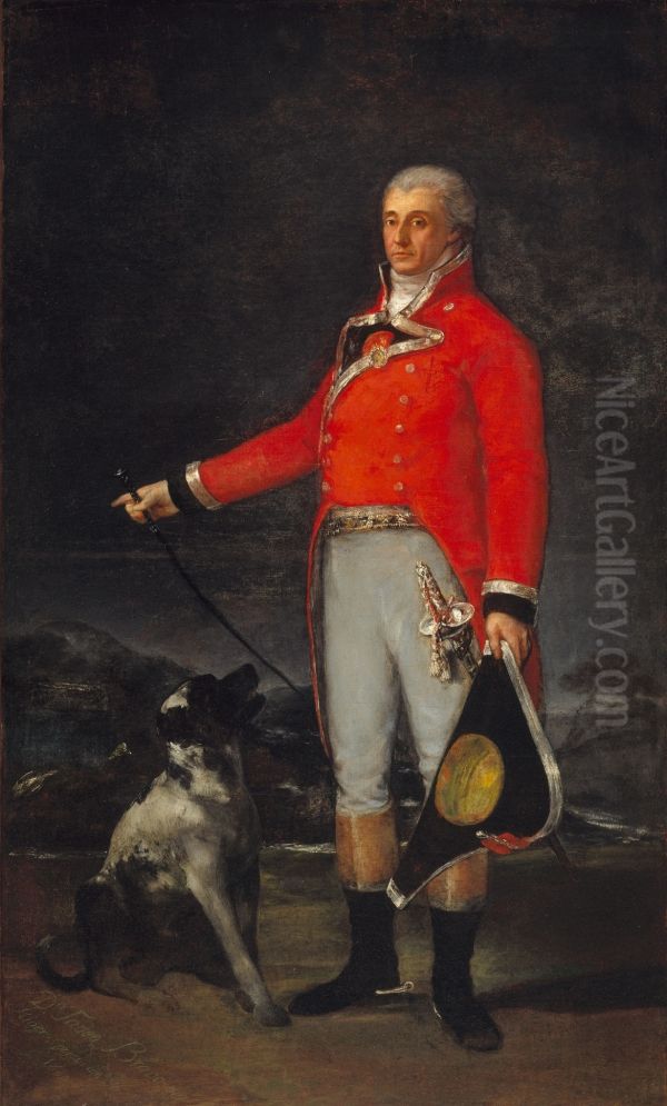 Portrait of Tadeo Bravo de Rivero Oil Painting by Francisco Goya Fuendetodos