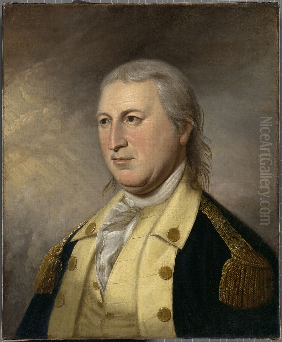 Horatio Gates Oil Painting by James Peale