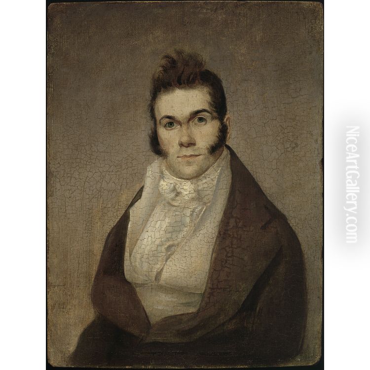 Thomas Say Oil Painting by Joseph Wood