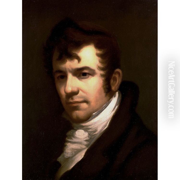 John Wesley Jarvis Oil Painting by Bass Otis