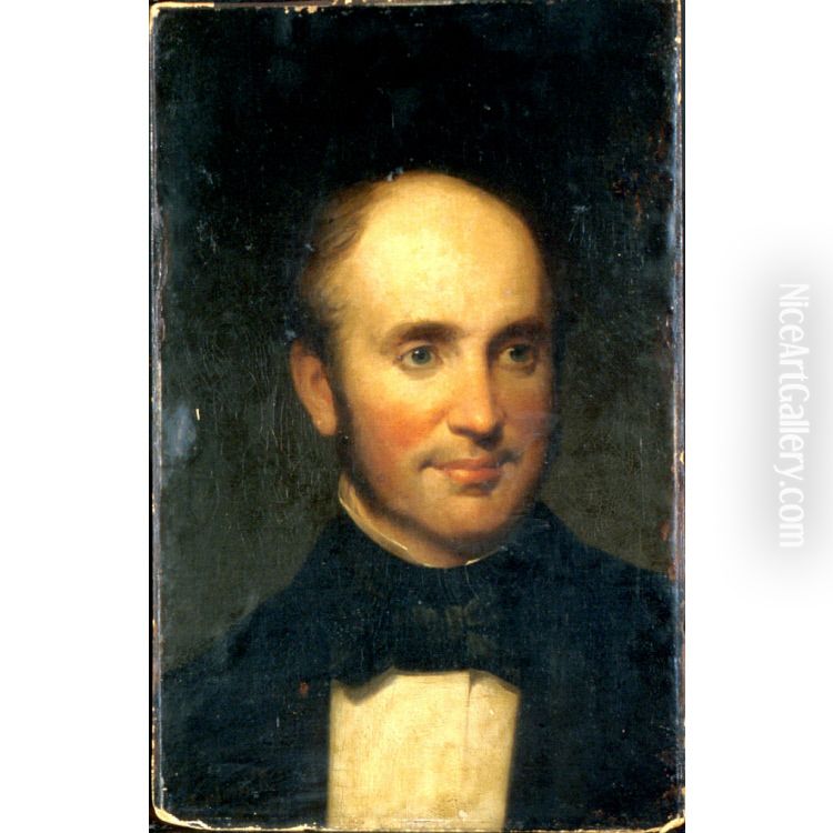 William Cullen Bryant Oil Painting by Thomas Buchanan Read