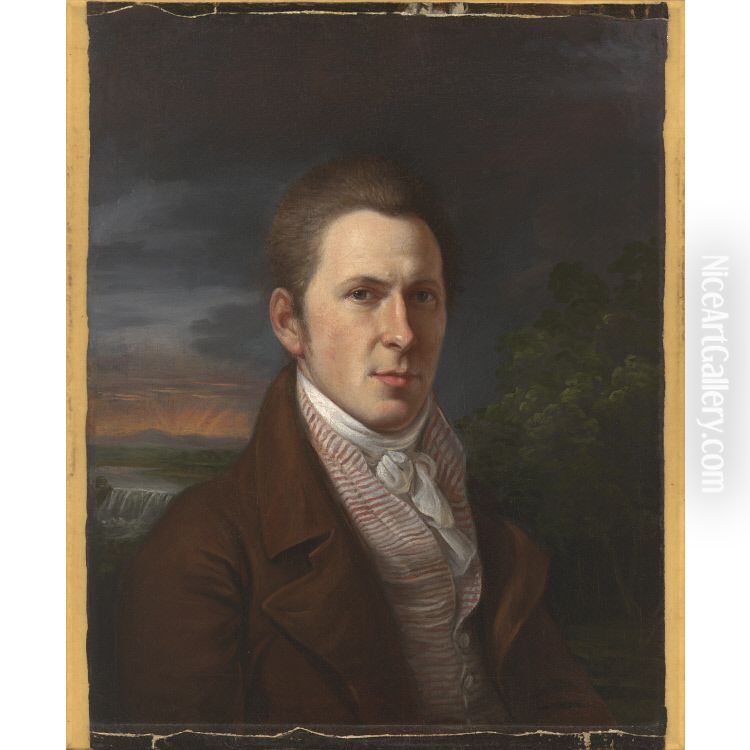 Rembrandt Peale Oil Painting by Charles Willson Peale