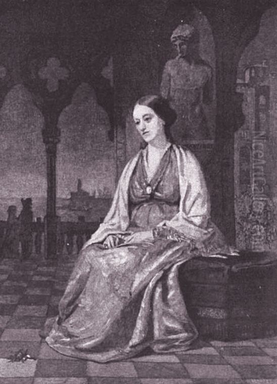 Margaret Fuller Oil Painting by Thomas Hicks