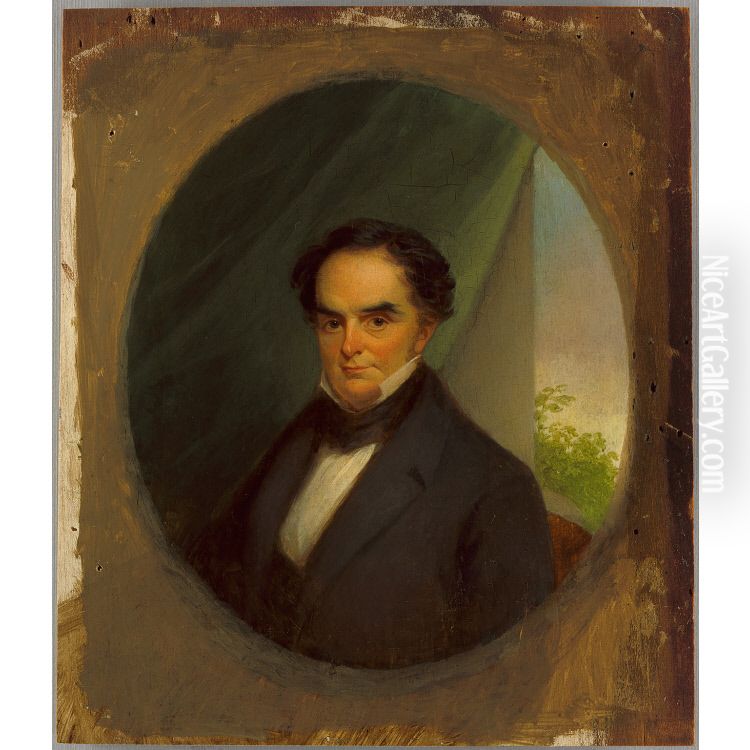 Daniel Webster Oil Painting by George Linen