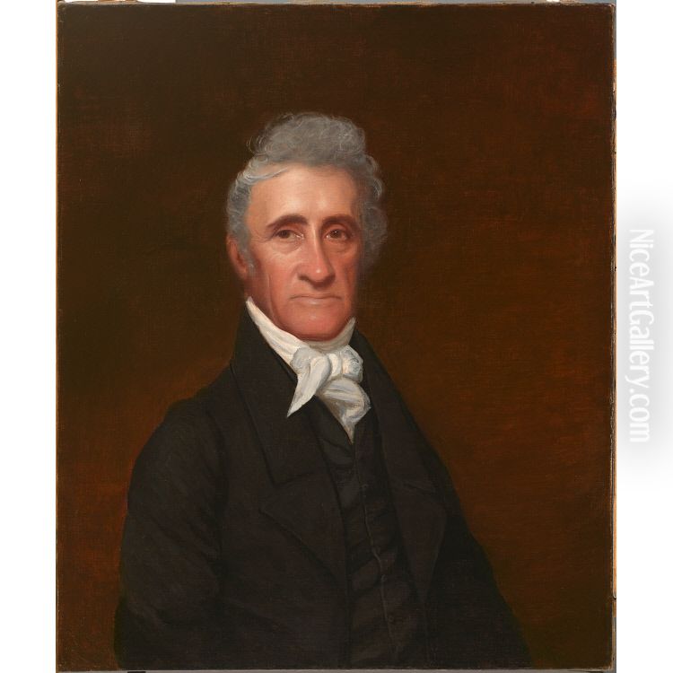 Stephen Van Rensselaer III Oil Painting by John Wesley Jarvis