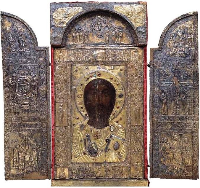 Ancha icon Oil Painting by unknown