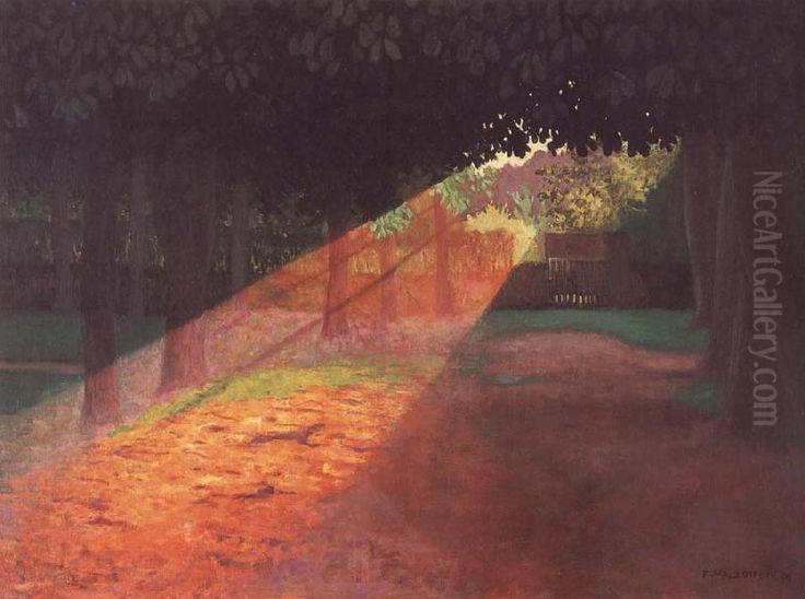 Le Rayon Oil Painting by Felix Vallotton