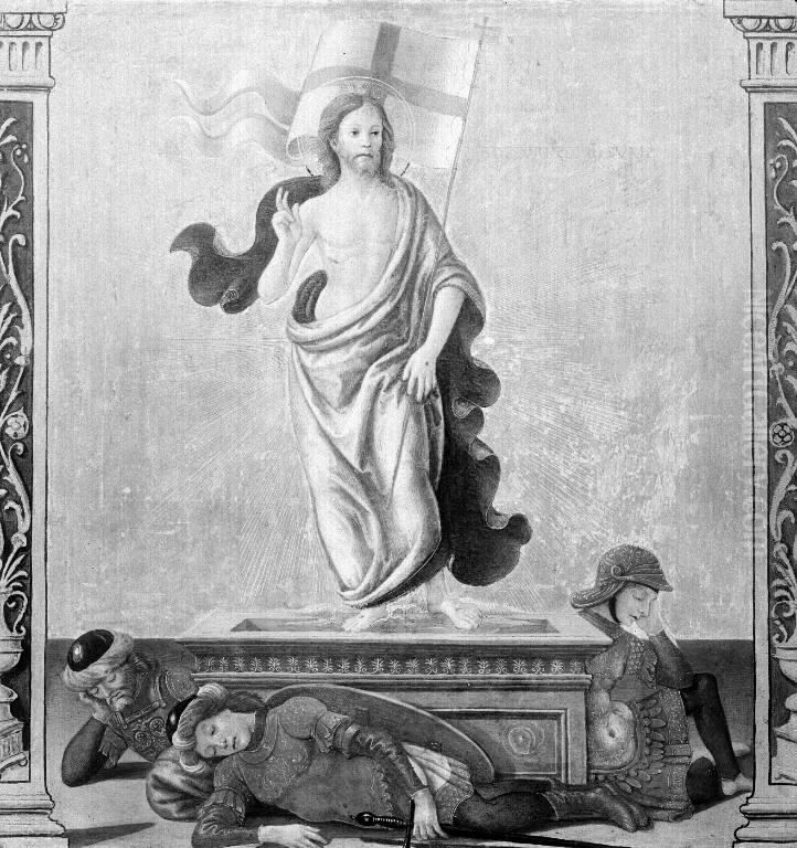 Kristi opstandelse Oil Painting by Bastiano Mainardi