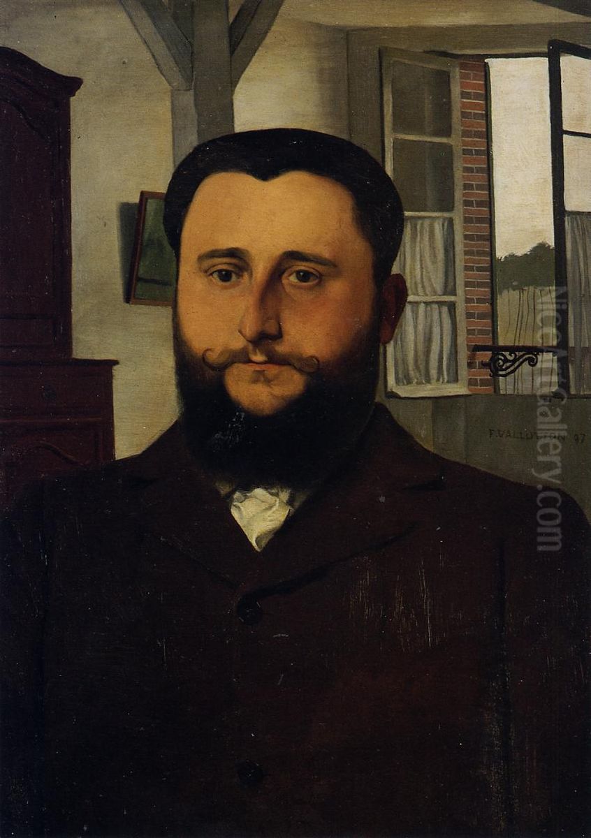 Thadee Natanson Oil Painting by Felix Vallotton