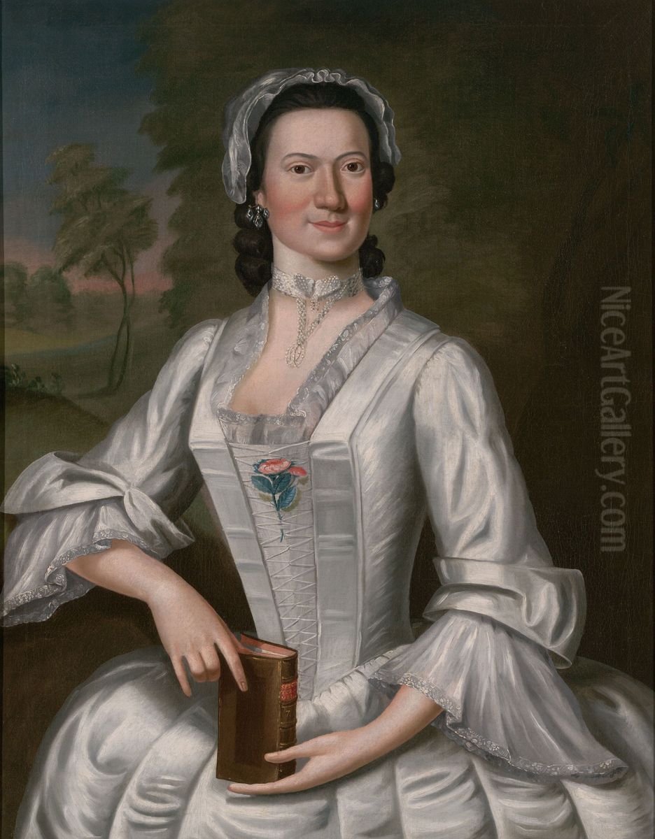 Elizabeth Moffatt Sherburne (1729/30-1762/3) Oil Painting by John Greenwood