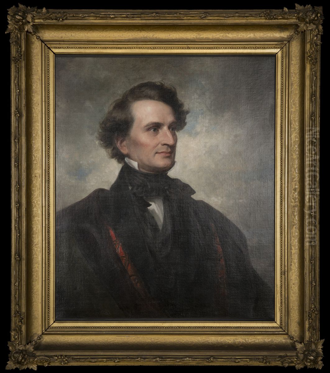 James Dwight Dana (1813-1895), B.A. 1833, M.A. 1836 Oil Painting by Daniel Huntington