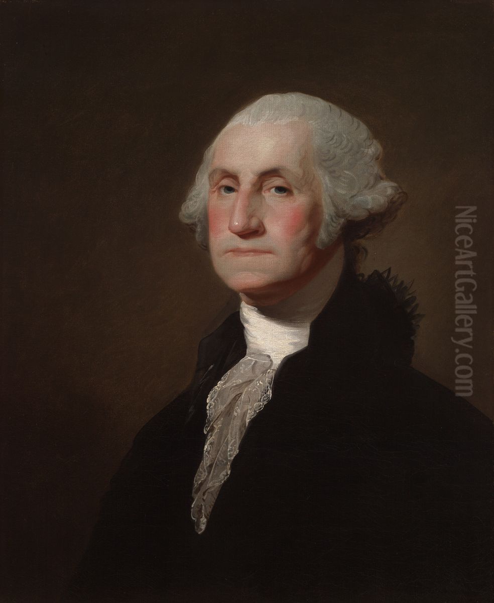 George Washington (1732-1799), LL.D. 1781 Oil Painting by Gilbert Stuart