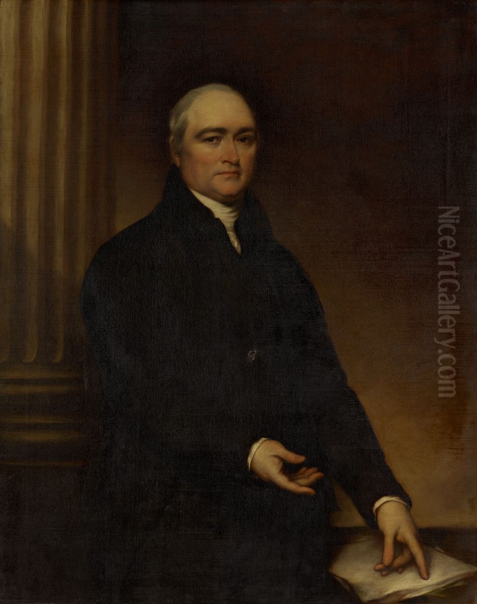 Timothy Dwight (1752-1817), B.A. 1769, M.A. 1772 Oil Painting by John Trumbull