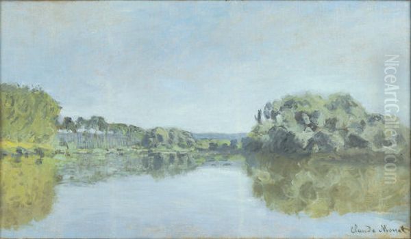 Bords de la Seine a Argenteuil Oil Painting by Claude Oscar Monet