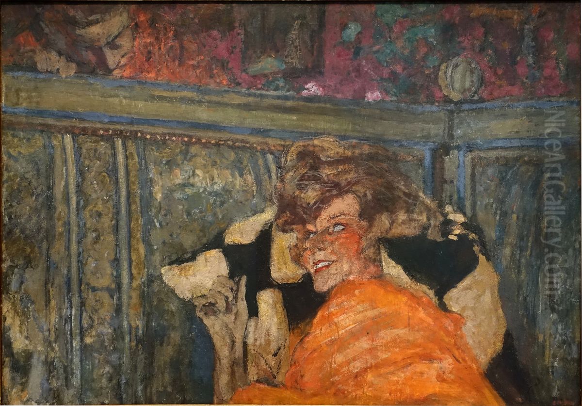 Yvonne Printemps e Sacha Guitry Oil Painting by Jean-Edouard Vuillard