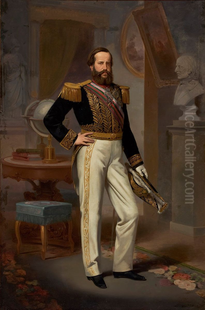 Pedro II of Brazil Oil Painting by Victor Meirelles