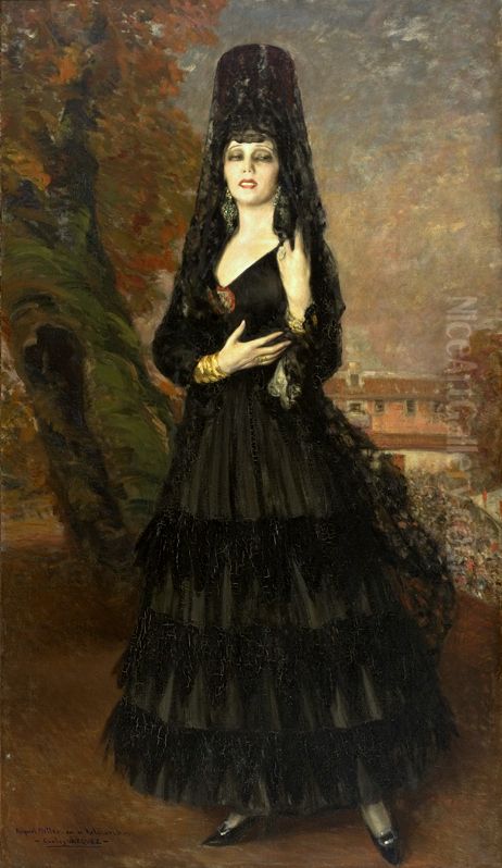 Raquel Meller performing 