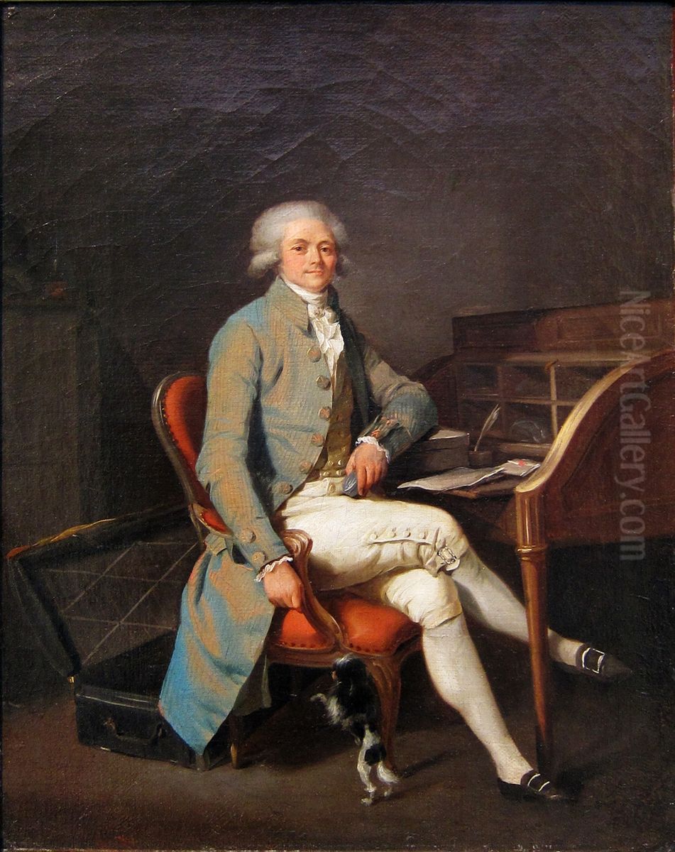 Portrait of Maximilien de Robespierre Oil Painting by Louis-Leopold Boilly
