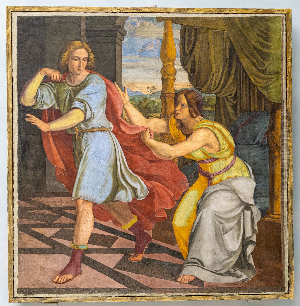 Joseph und Potiphars Weib Oil Painting by Philipp Veit