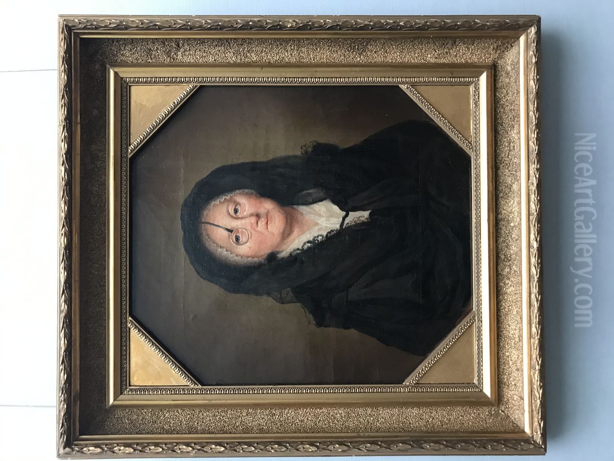 Selbstbildnis Oil Painting by Anna Dorothea Therbusch