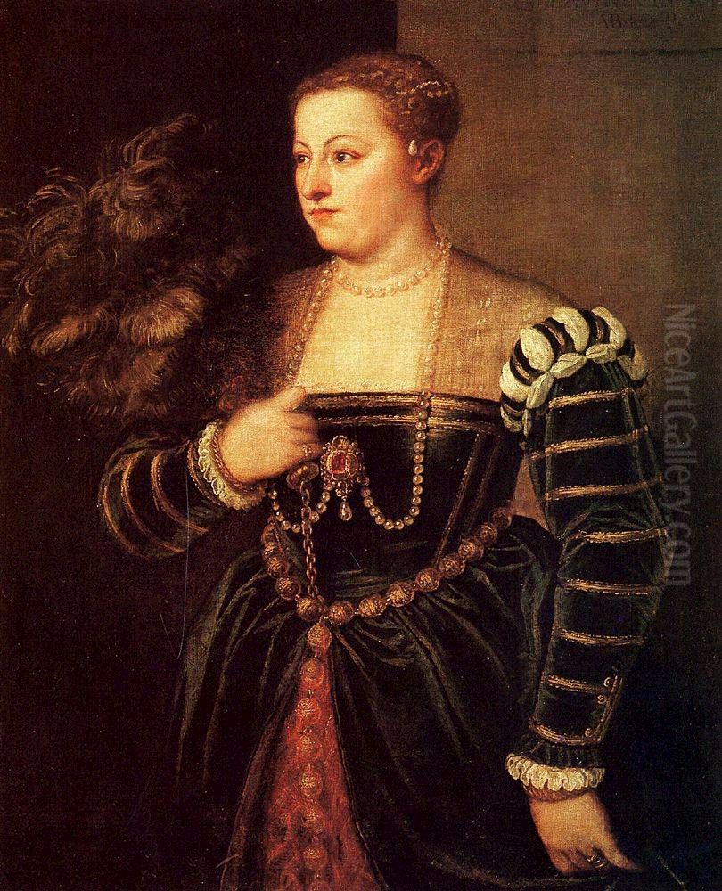 Portrait of Lavinia Oil Painting by Titian