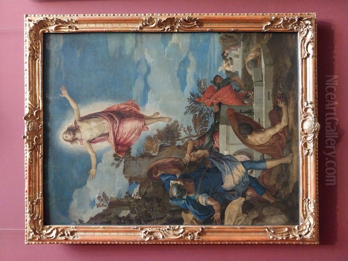 Resurrection of Jesus Oil Painting by Paolo Veronese (Caliari)