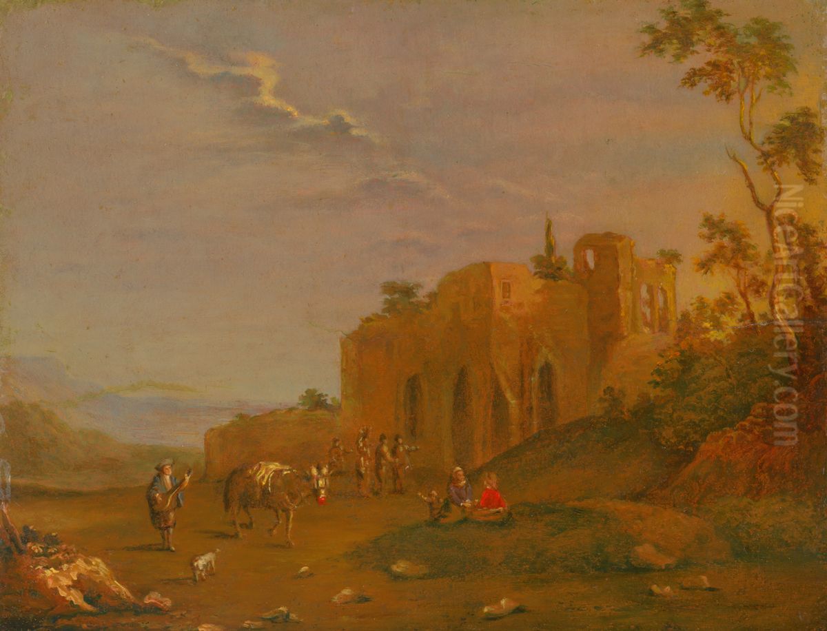 Morning Oil Painting by Norbert Grund