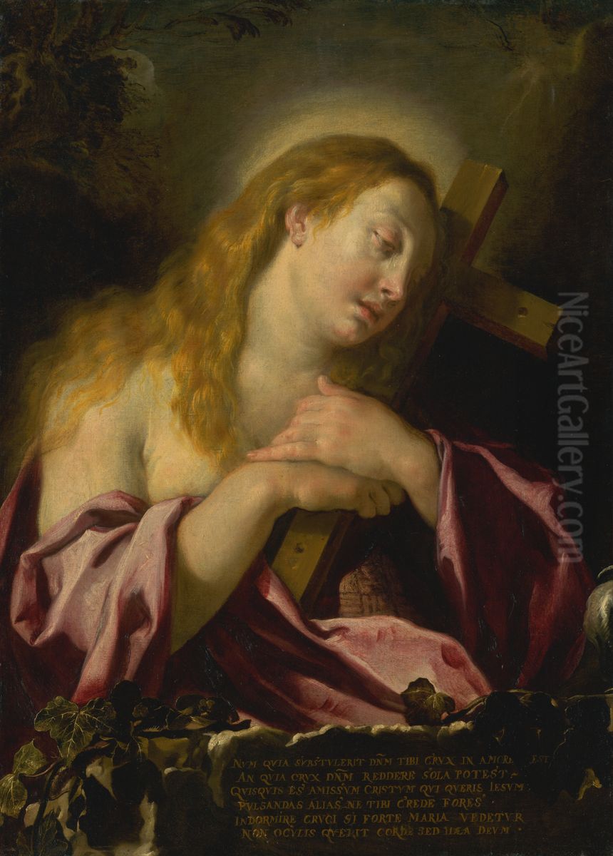 Kajuca sa Maria Magdalena Oil Painting by Francesco Vanni