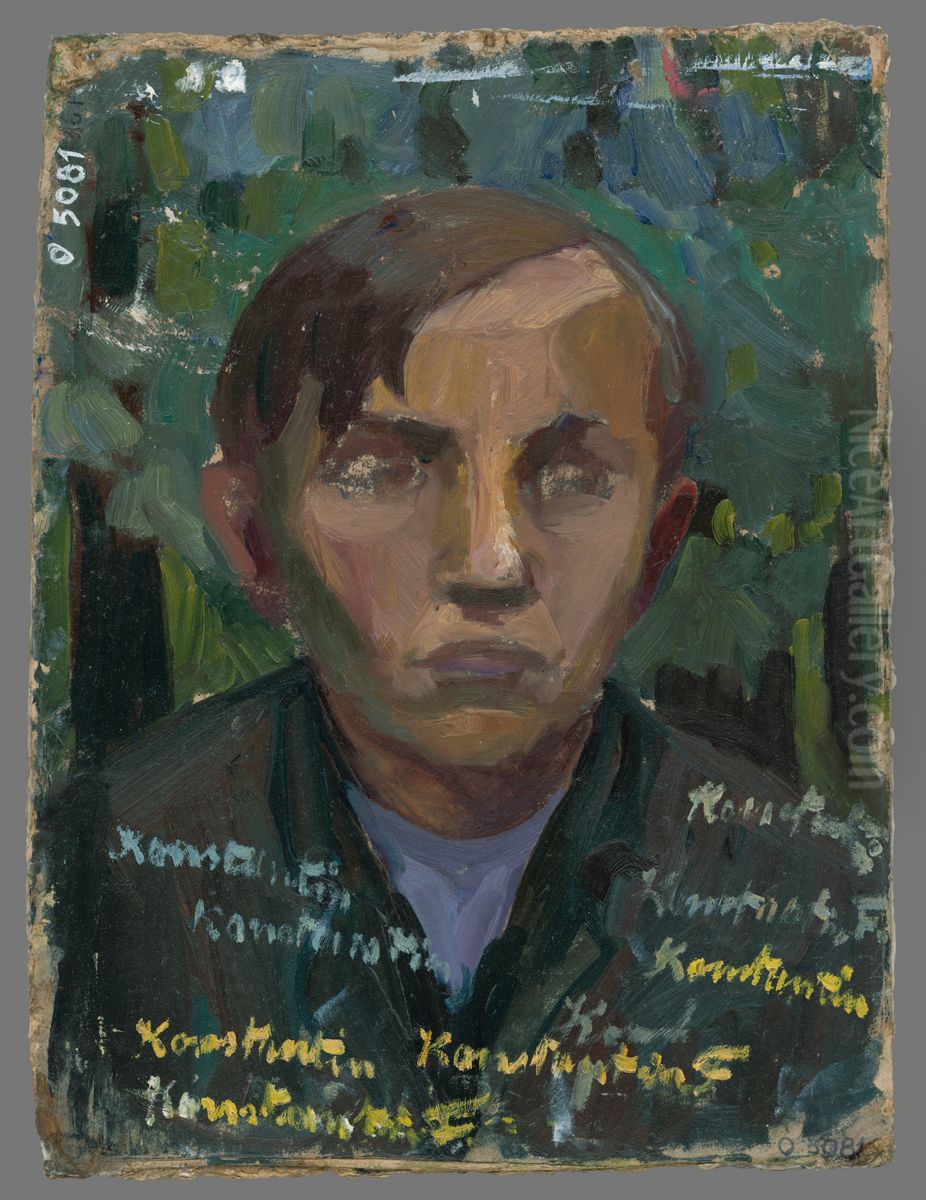 Podobizen Marie Anny Czobelovej Oil Painting by Frida Konstantin