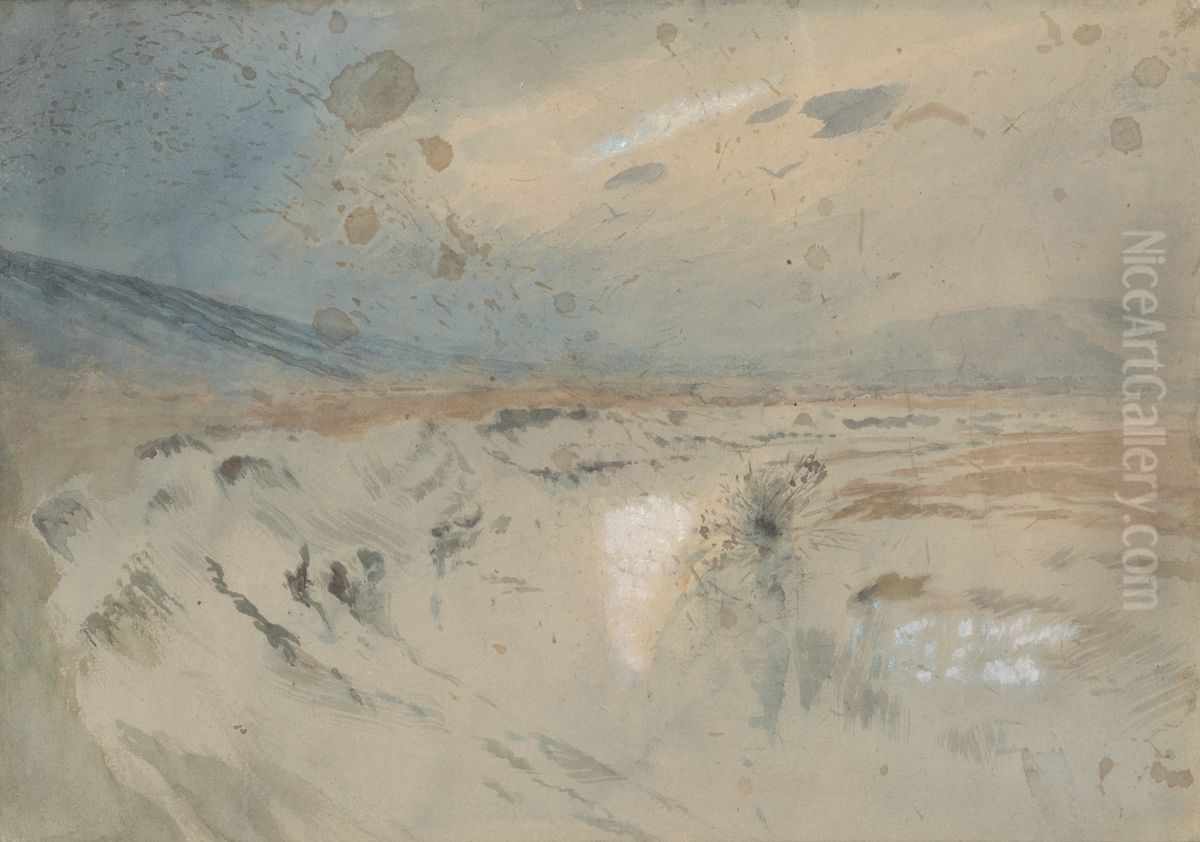 Krajinarsky motiv zo Spisa Oil Painting by Laszlo Mednyanszky