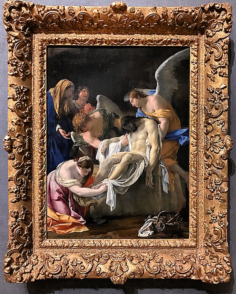 The Entombment Oil Painting by Simon Vouet