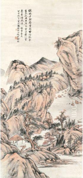 Landscape Oil Painting by Feng Chaoran