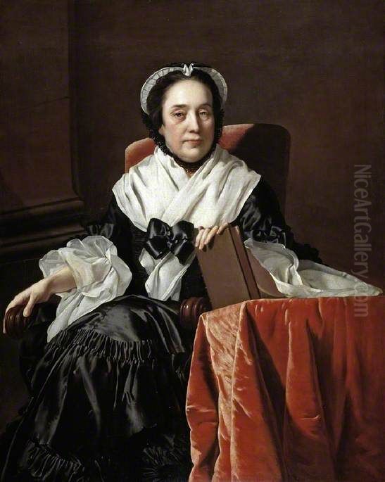 Mrs John Ashton Oil Painting by Joseph Wright of Derby