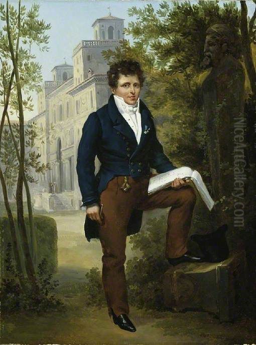 Nicolas-Pierre Tiolier Oil Painting by Francois-Edouard Picot