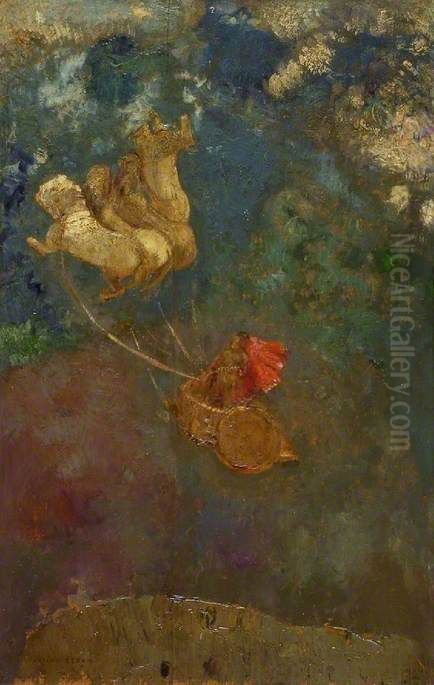 The Chariot of Apollo Oil Painting by Odilon Redon