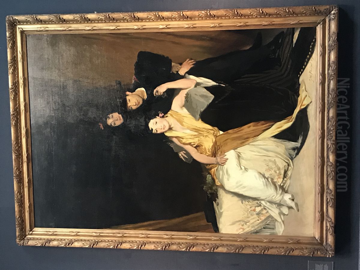 La Zarzarosa Oil Painting by Glyn Warren Philpot