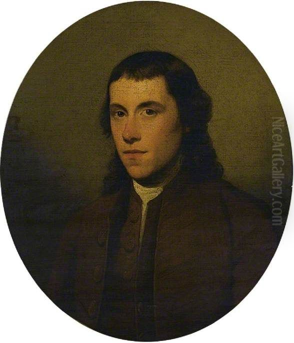 Portrait of an Unknown Man Oil Painting by Gilbert Stuart