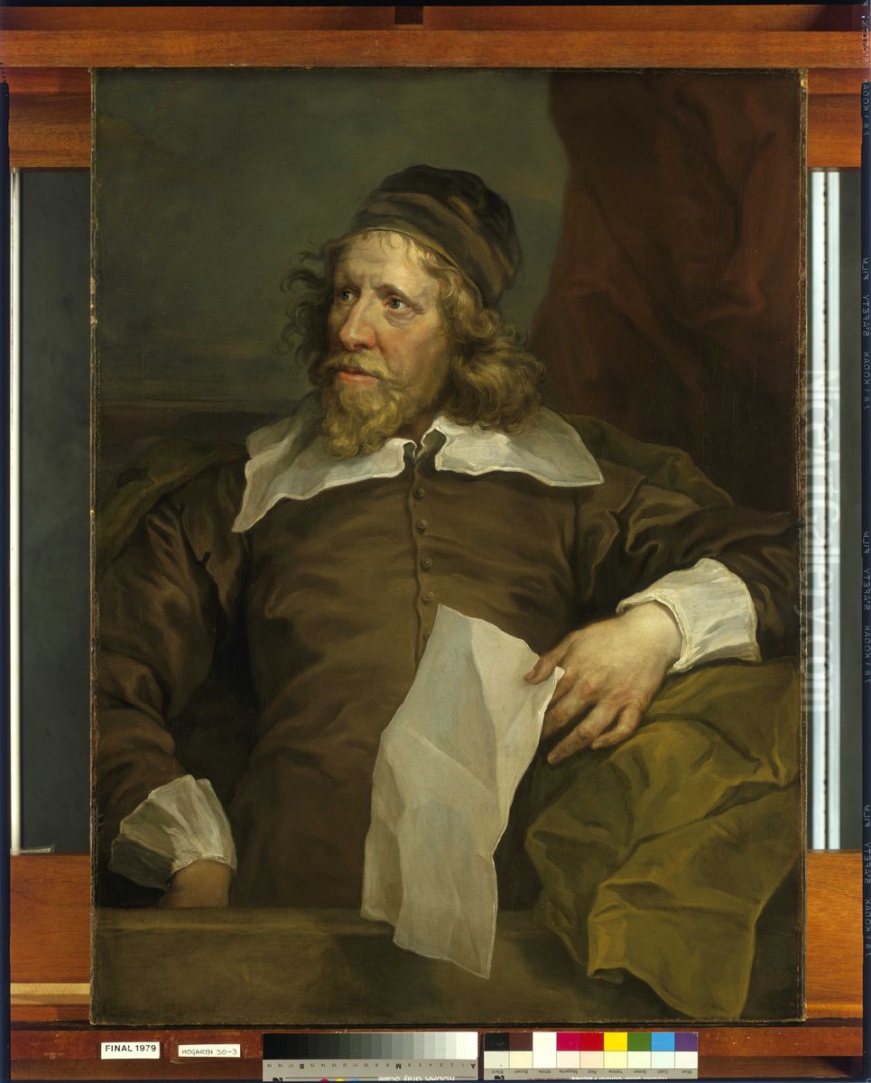 Inigo Jones, 1573-1652 Oil Painting by William Hogarth