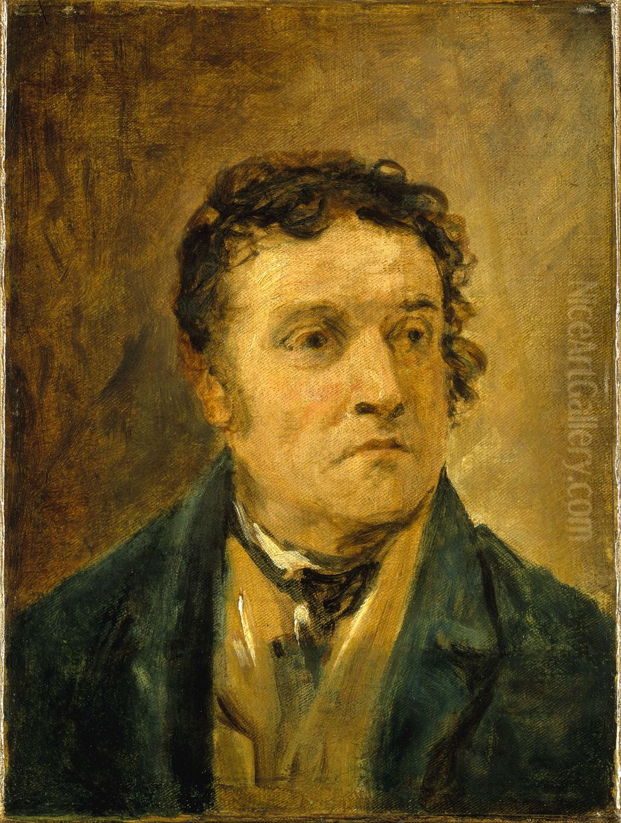 Thomas Allen (1771-1838) a Greenwich Pensioner, circa 1832 Oil Painting by John Burnet