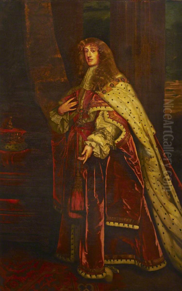 James II (1633-1701) Oil Painting by Peter Lely