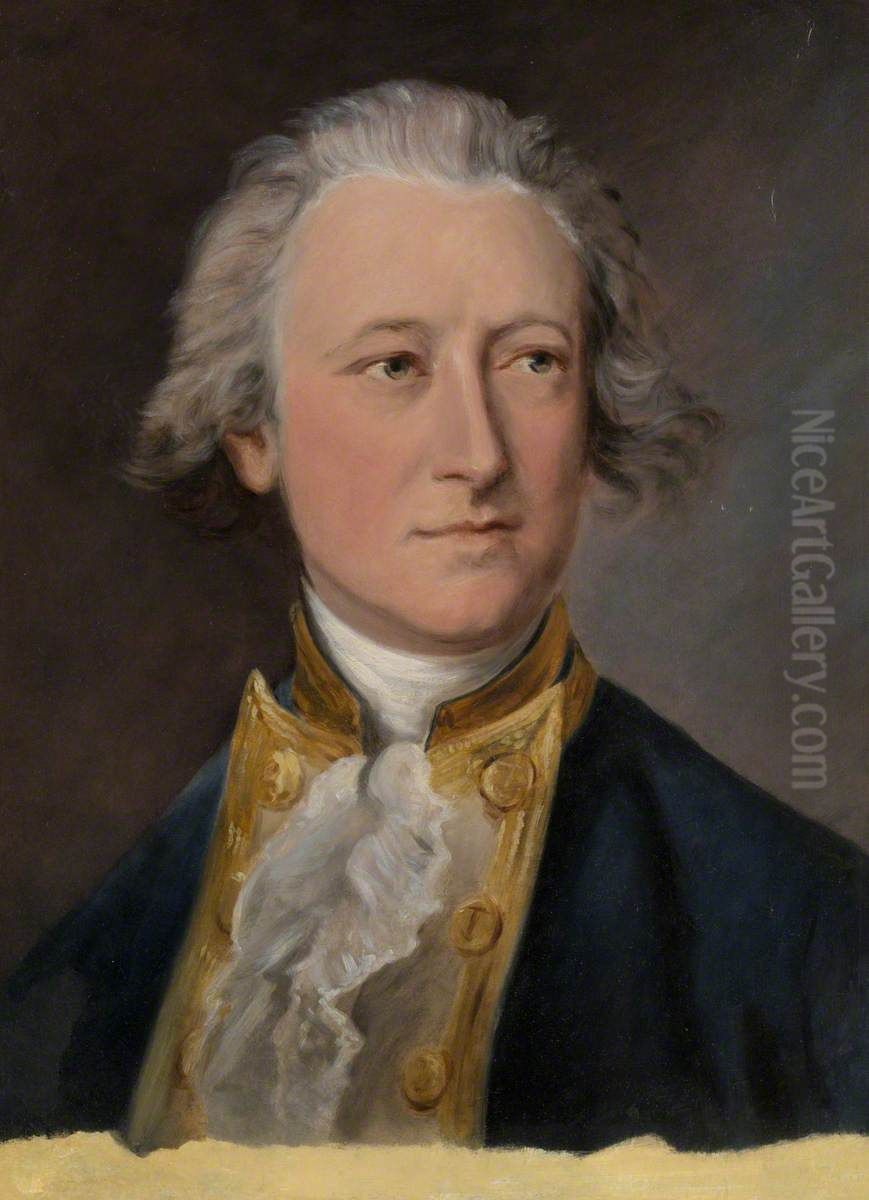Captain the Hon. Charles Phipps, 1753-86 Oil Painting by Thomas Gainsborough
